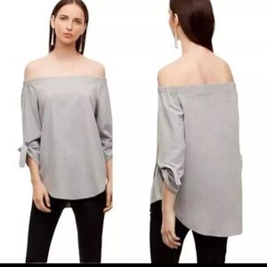 Aritzia Babaton Malik Off The Shoulder Blouse NWT